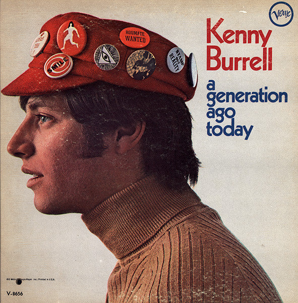 Kenny Burrell : A Generation Ago Today (LP, Album, Mono)