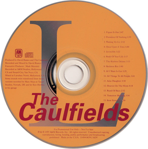 The Caulfields : L (CD, Album, Promo)