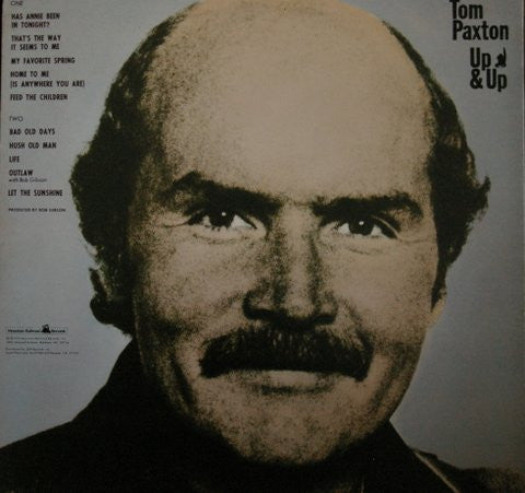 Tom Paxton : Up & Up (LP, Album)