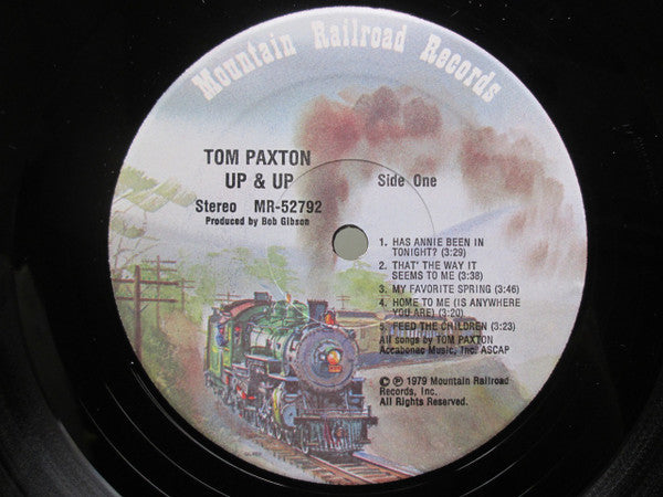 Tom Paxton : Up & Up (LP, Album)