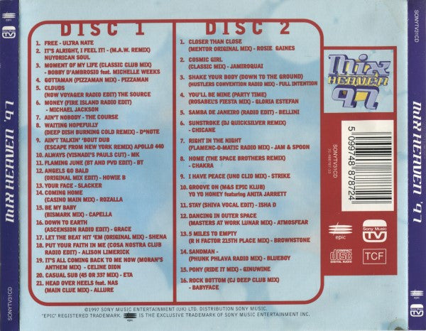 Various : Mix Heaven 97 (2xCD, Mixed)