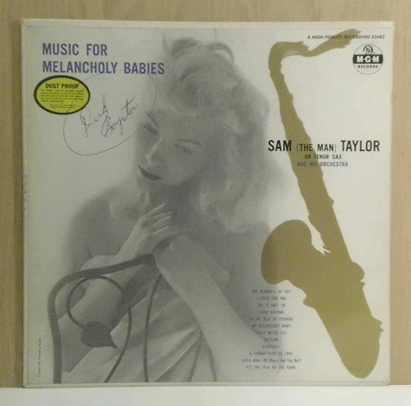 Sam Taylor And His Orchestra : Music For Melancholy Babies (LP, Mono)