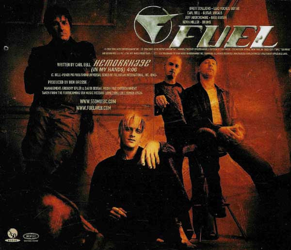 Fuel (3) : Hemorrhage (In My Hands) (CD, Single, Promo)