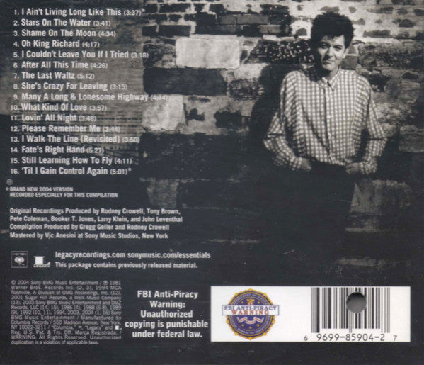 Rodney Crowell : The Essential Rodney Crowell (CD, Comp)