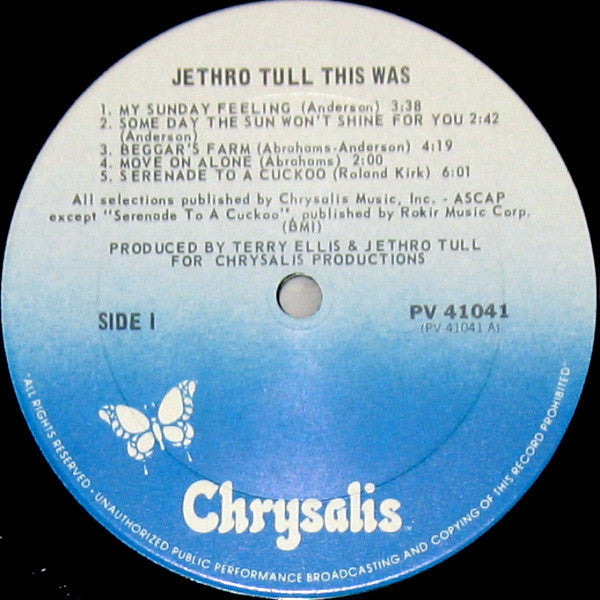 Jethro Tull : This Was (LP, Album, RE)