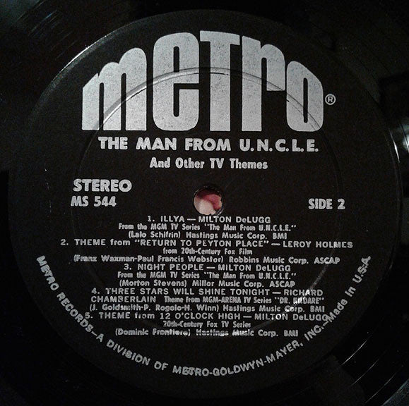 Various : The Man From U.N.C.L.E And Other TV Themes (LP, Album)