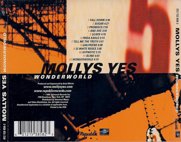 Mollys Yes : Wonderworld (CD, Album)