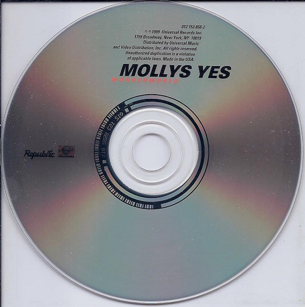 Mollys Yes : Wonderworld (CD, Album)