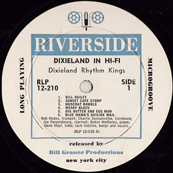 Gene Mayl's Dixieland Rhythm Kings : Dixieland In Hi-Fi (LP, Album, Mono)