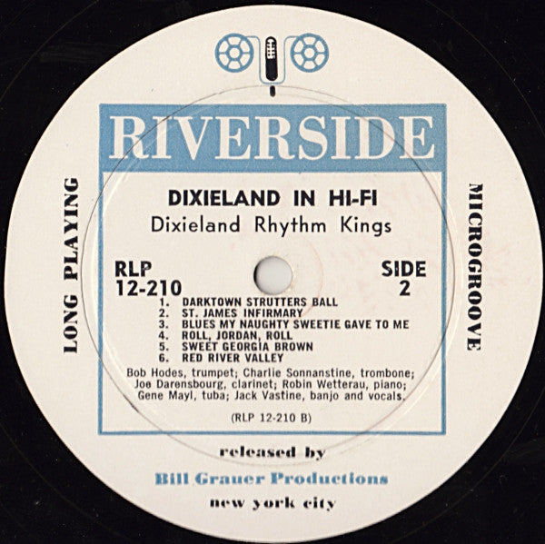 Gene Mayl's Dixieland Rhythm Kings : Dixieland In Hi-Fi (LP, Album, Mono)