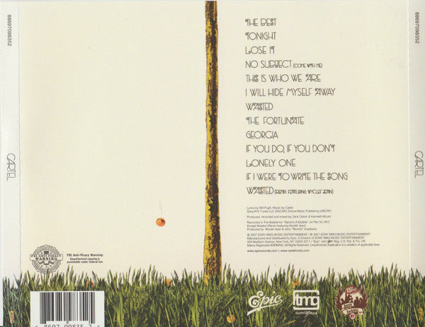 Cartel (3) : Cartel (CD, Album)
