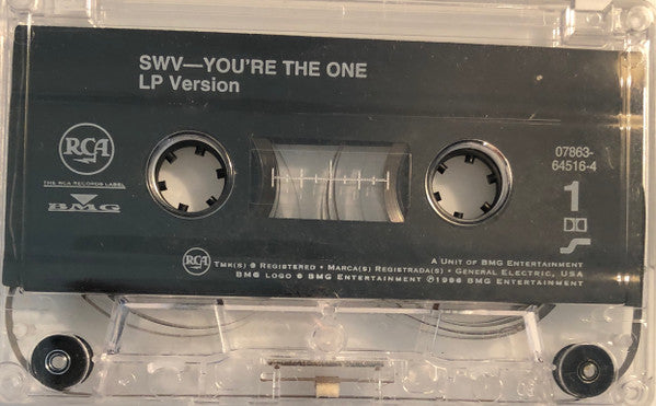 SWV : You're The One (Cass, Single)