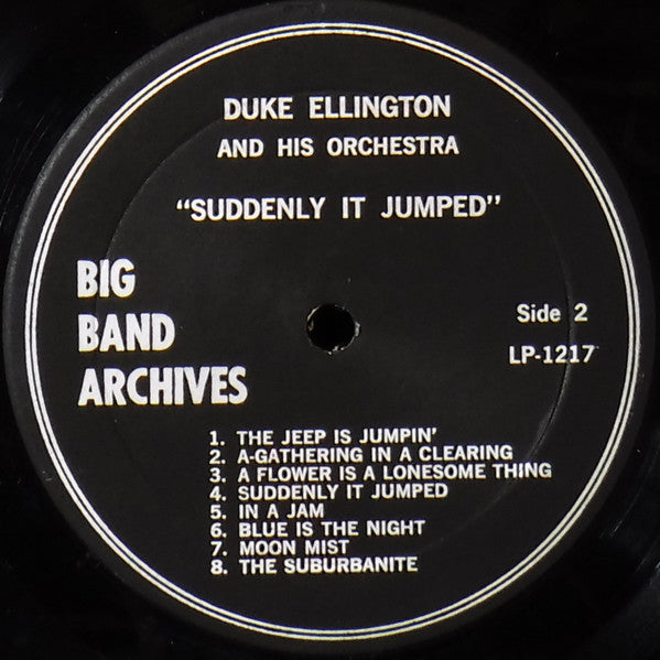 Duke Ellington And His Orchestra : Suddenly It Jumped (LP, Comp, Mono)