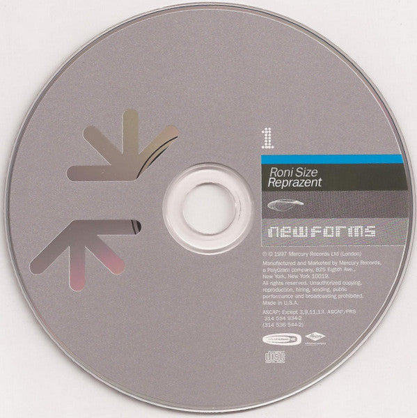 Roni Size / Reprazent : New Forms (2xCD, Album)