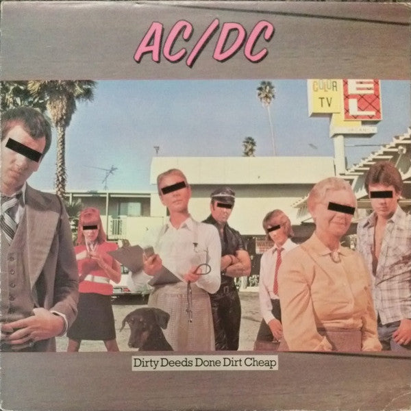 AC/DC : Dirty Deeds Done Dirt Cheap (LP, Album, RE, All)