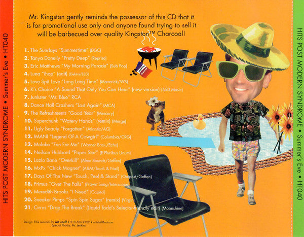Various : Summer's Eve (CD, Comp, Promo)