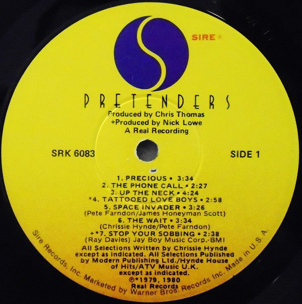 Pretenders* : Pretenders (LP, Album, Win)