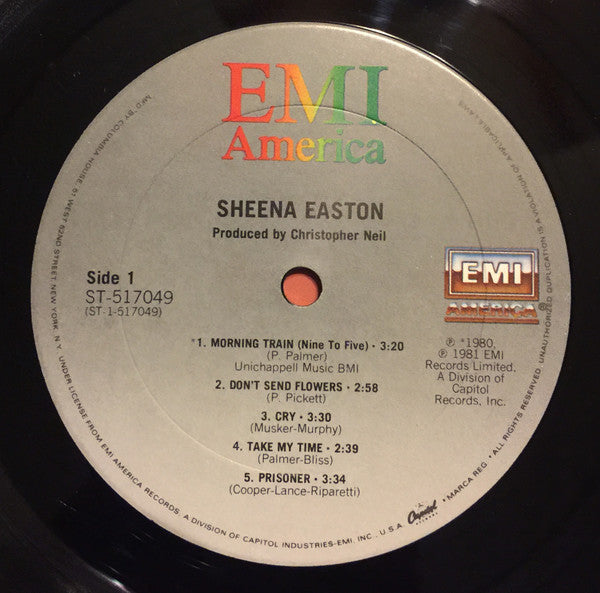 Sheena Easton : Sheena Easton (LP, Album, Club, Col)