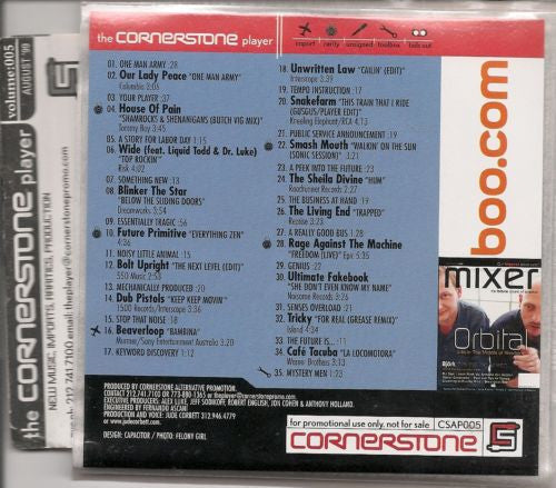 Various : The Cornerstone Player - Volume:005 (CD, Comp, Promo)
