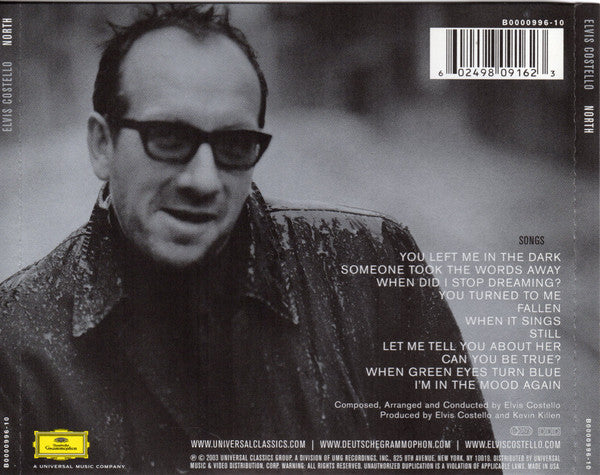 Elvis Costello : North (CD, Album, Ltd + DVD-V, Promo)