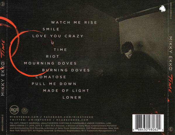Mikky Ekko : Time (CD, Album)