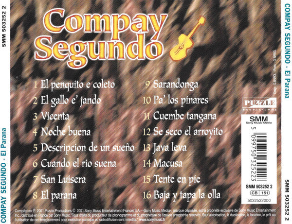 Compay Segundo : El Parana (CD, Comp)