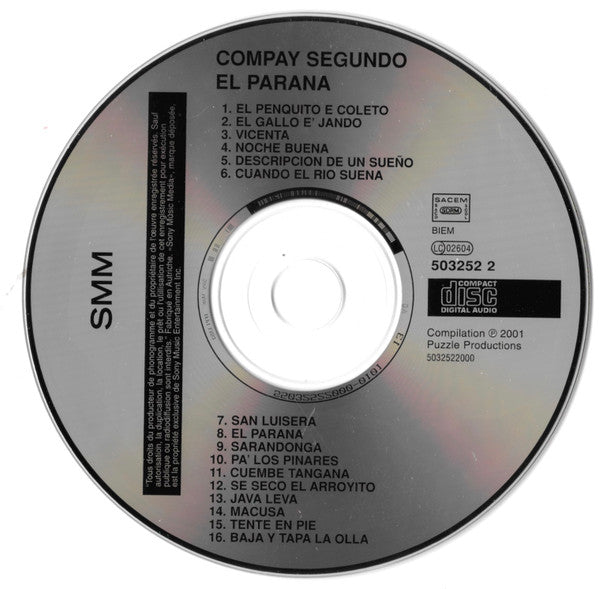 Compay Segundo : El Parana (CD, Comp)