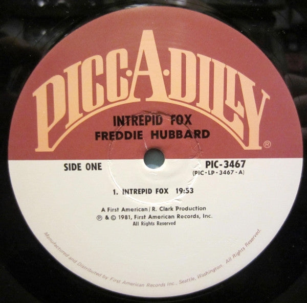 Freddie Hubbard : Intrepid Fox (LP, Album)