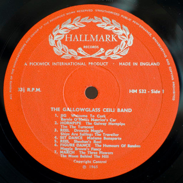 Gallowglass Ceili Band : The Gallowglass Ceili Band (LP, Album, Mono, RE)