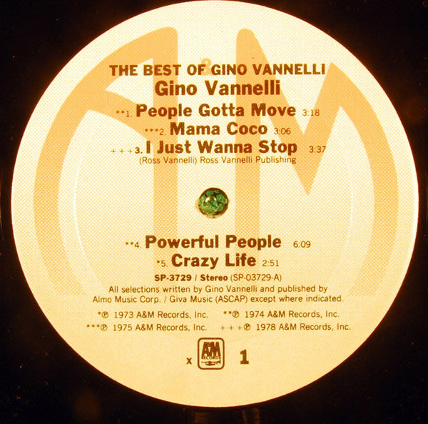 Gino Vannelli : The Best Of Gino Vannelli (LP, Comp, X -)