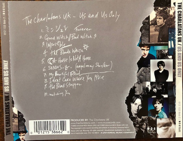 The Charlatans : Us And Us Only (CD, Album)