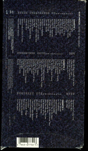 Elvis Presley : Artist Of The Century (Box + 3xCass, Comp, RM)