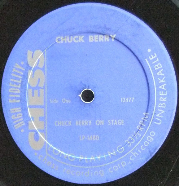 Chuck Berry : Chuck Berry On Stage (LP, Album, Mono, RP, Hig)