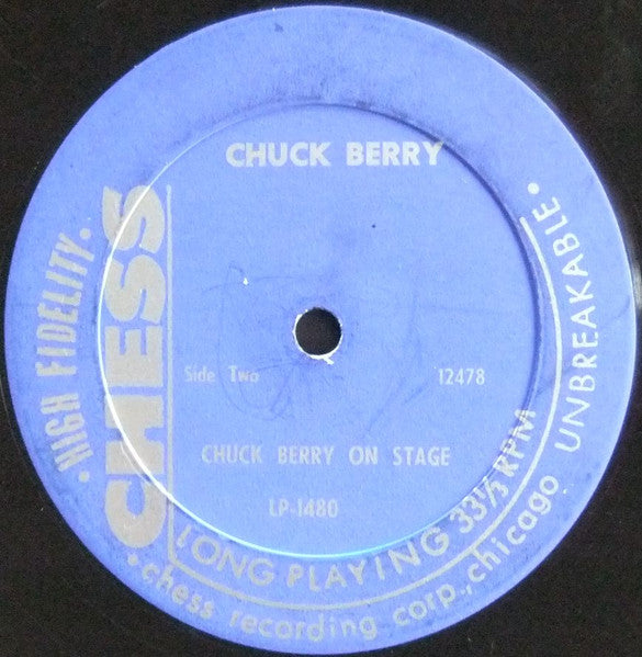 Chuck Berry : Chuck Berry On Stage (LP, Album, Mono, RP, Hig)