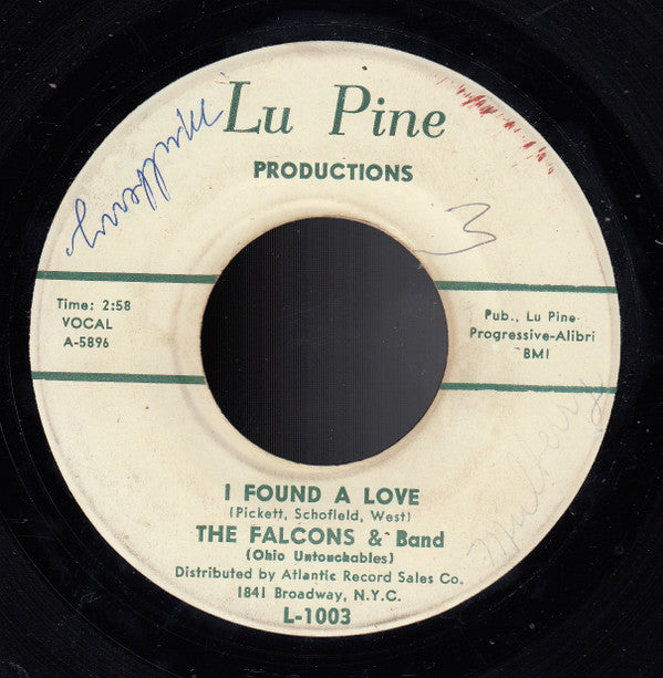The Falcons : I Found A Love (7")