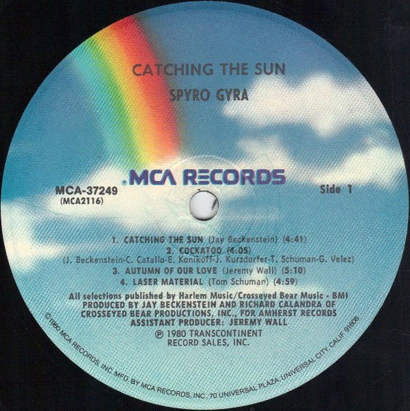 Spyro Gyra : Catching The Sun (LP, Album)