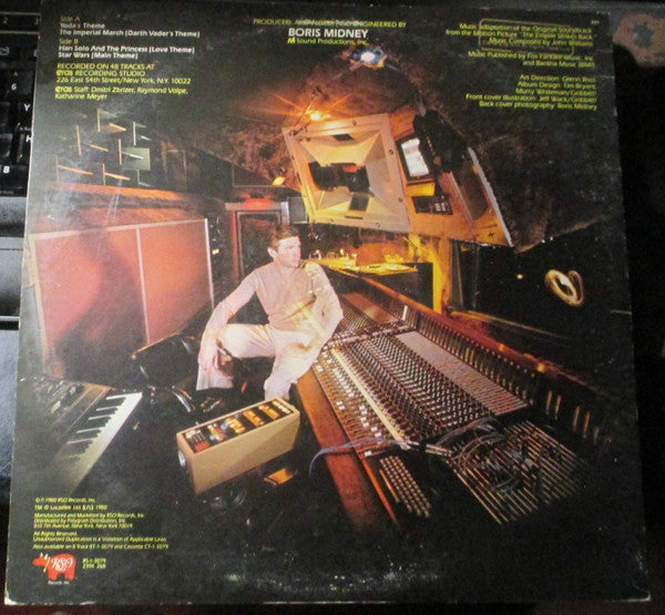 Boris Midney : Music From The Empire Strikes Back (LP, Album, Promo, Ter)