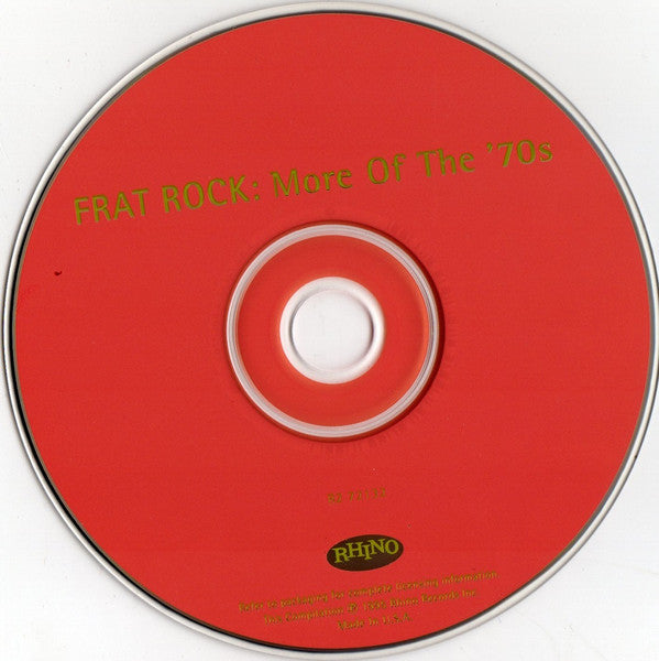 Various : Frat Rock: More Of The 70's (CD, Comp)