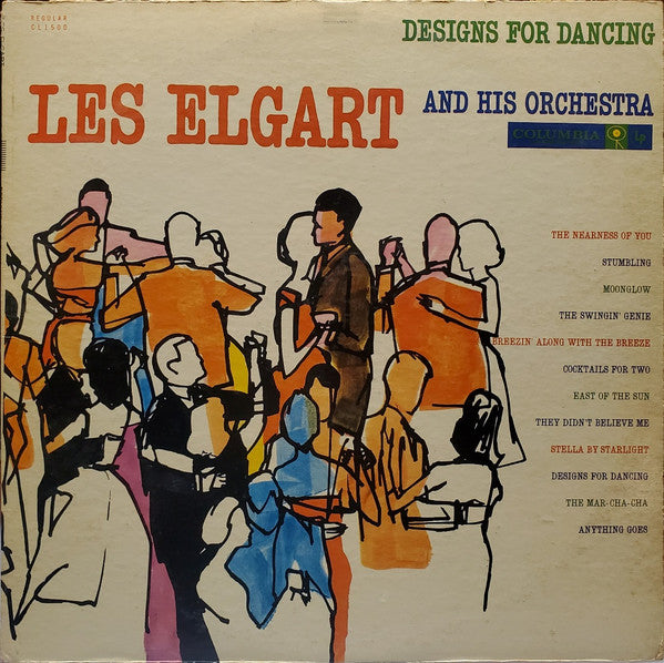 Les Elgart And His Orchestra : Designs For Dancing (LP)