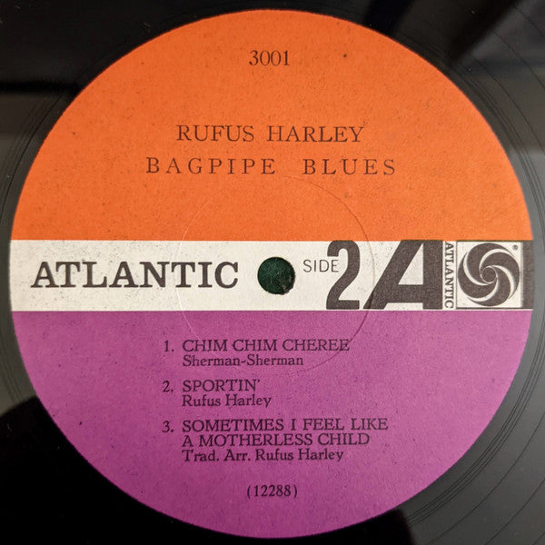 Rufus Harley : Bagpipe Blues (LP, Album, Mono)