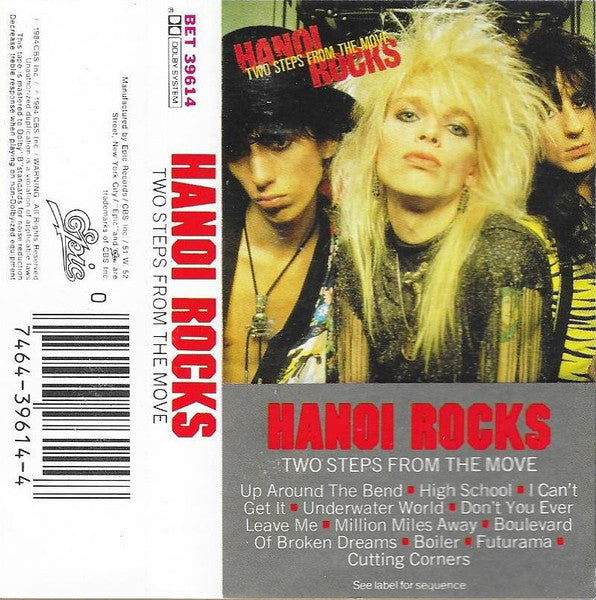 Hanoi Rocks : Two Steps From The Move (Cass, Album)