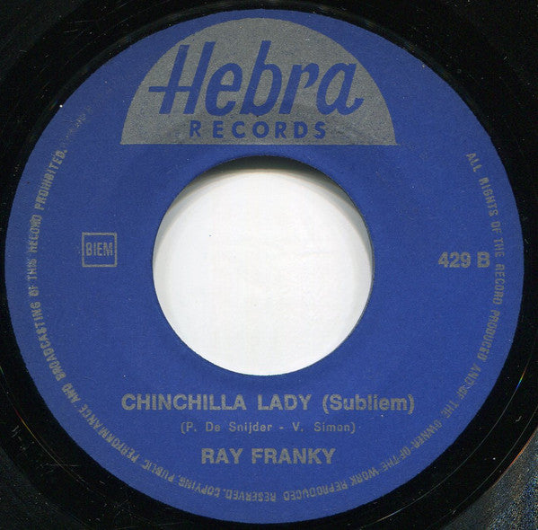 Ray Franky : Afscheidsrozen (7", Single)