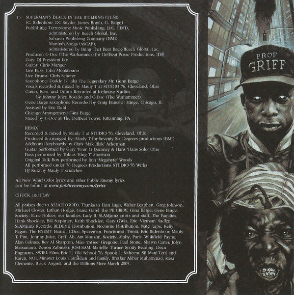 Public Enemy : New Whirl Odor (CD, Album)