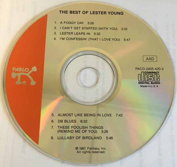 Lester Young : The Best Of Lester Young (CD, Comp)