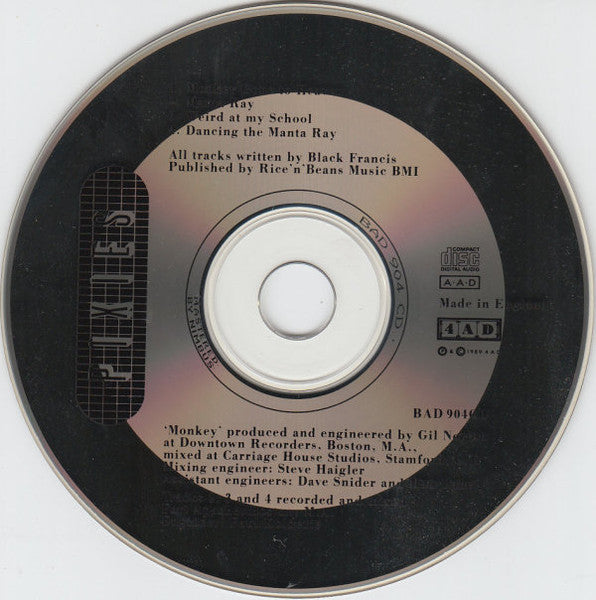 Pixies : Monkey Gone To Heaven (CD, Single)