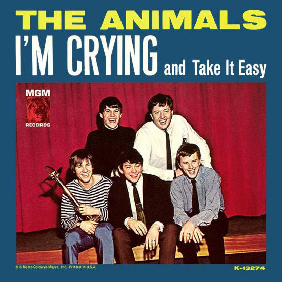 The Animals : I'm Crying (7", Single)