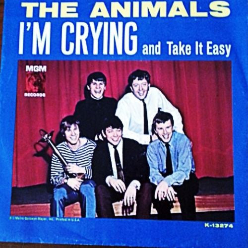 The Animals : I'm Crying (7", Single)
