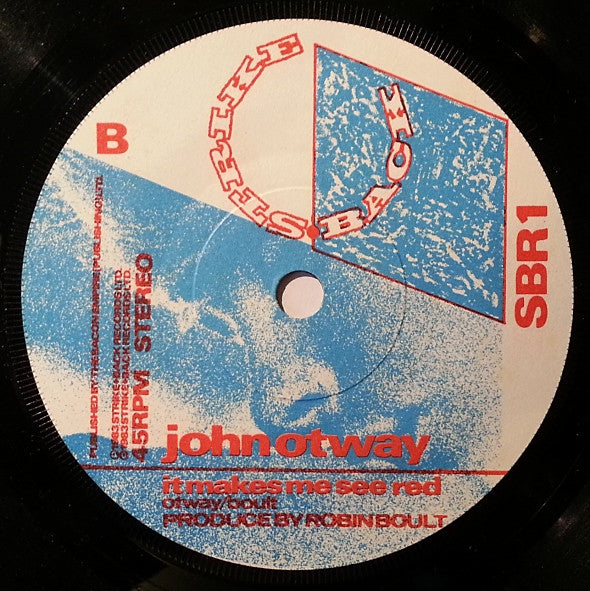 John Otway : Middle Of Winter (7", Single, Ltd)