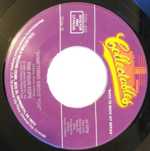 Four Tops : Shake Me, Wake Me (When It's Over) / Something About You (7", Single)