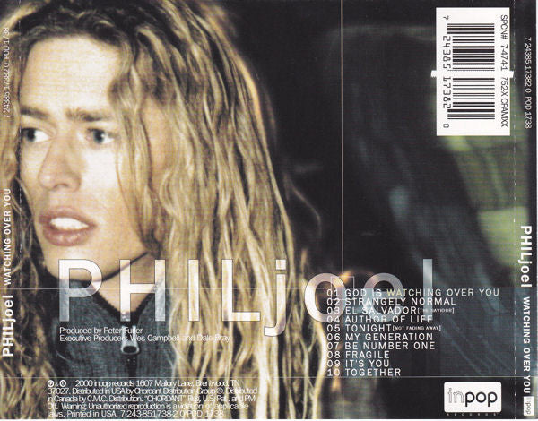 Phil Joel : Watching Over You (CD, Album)